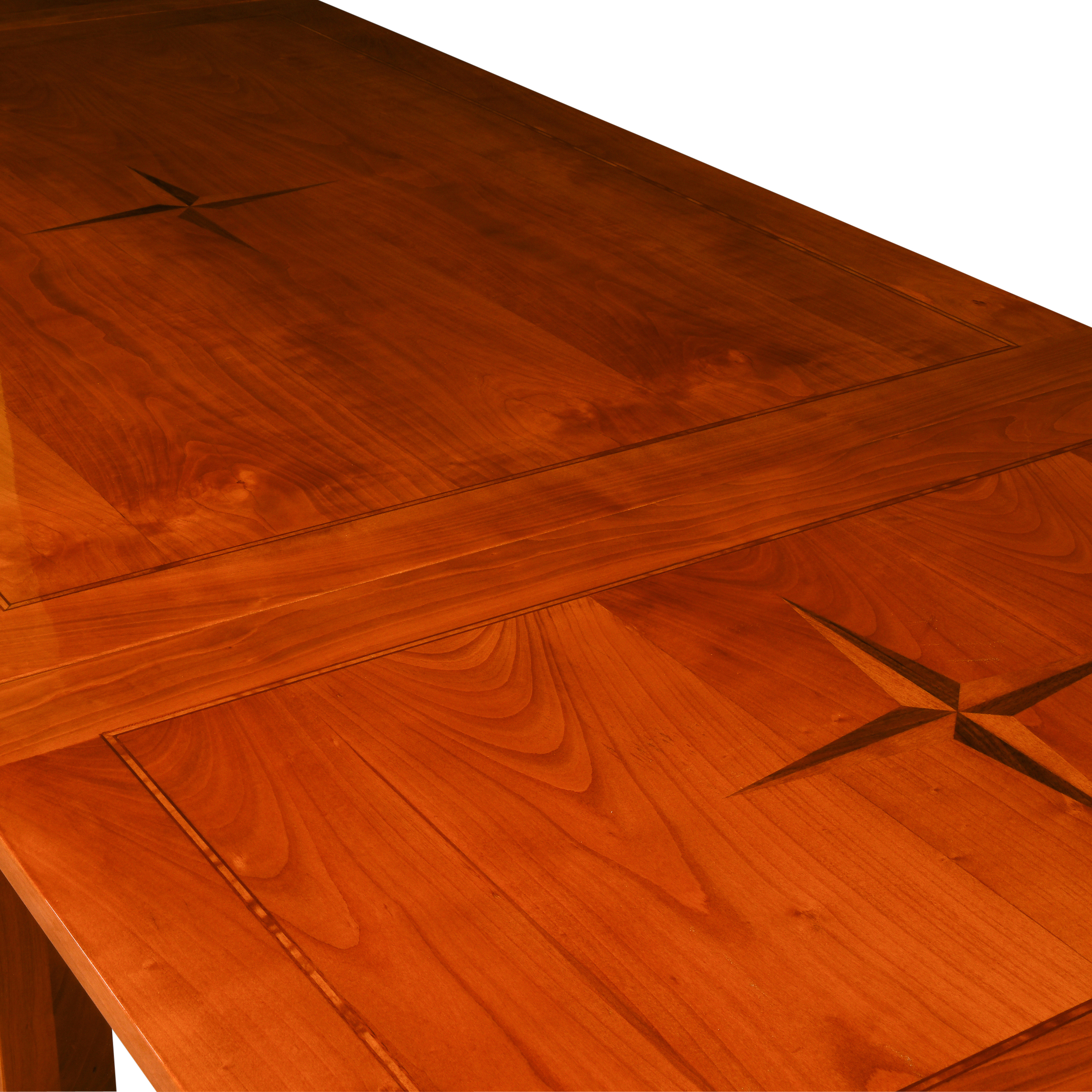 Tisch Biedermeier Esstisch Massivholztisch Kirschbaum/Eiche Stilmöbel ausziehbar 
