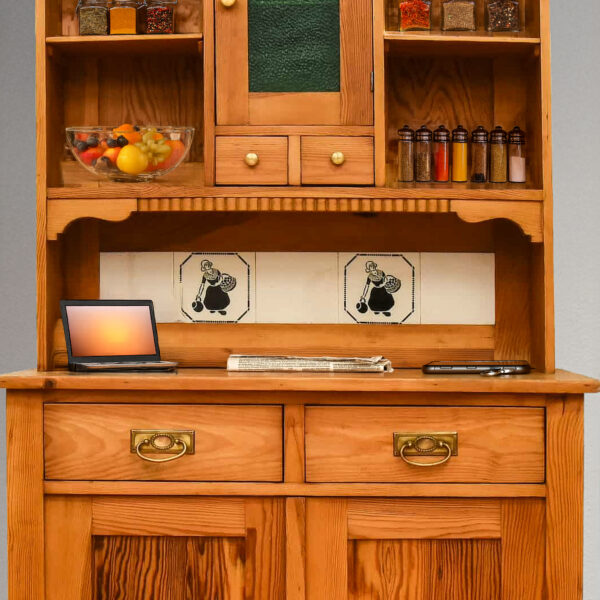 Buffet Art Deco um 1920, Kiefer, biologisch gewachst | 3388 – Bild 4