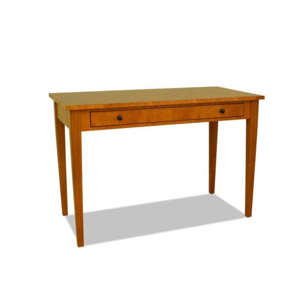 ANTIK SHOP Biedermeier Tisch Biedermeier Stil, um 1900 Kirschbaum bzw. Nussbaum, mattiert B: 100 cm T: 60 cm H: 80 cm Traditionell gefertigter Tisch aus Kirschbaum oder Nußbaum.