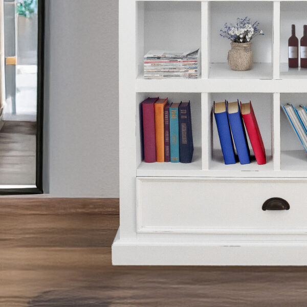 Regal, Eiche, Shabby Chic – Bild 3