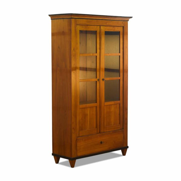 ANTIK SHOP Vitrine, BIedermeier, Kirschbaum, handpoliert | 2727_2