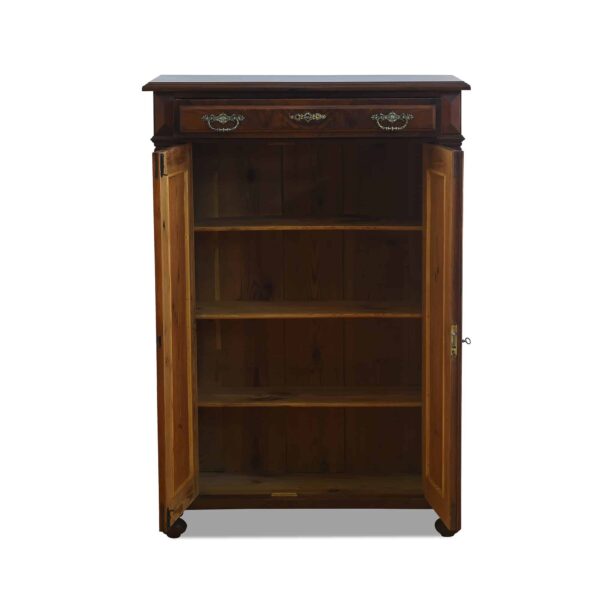 Vertiko, Gründerzeit um 1880, Nussbaum, seidenmatt | 1746 – Bild 3