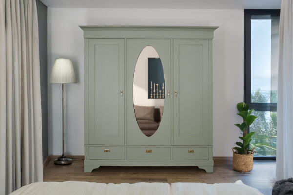 Schrank Art Déco Kiefer Shabby Chic | 2990_1