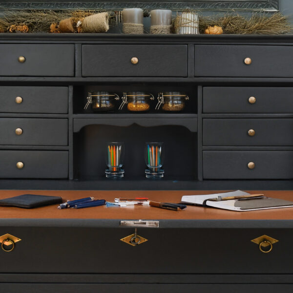 Sekretär Biedermeier Eiche Shabby Chic | 2132_10