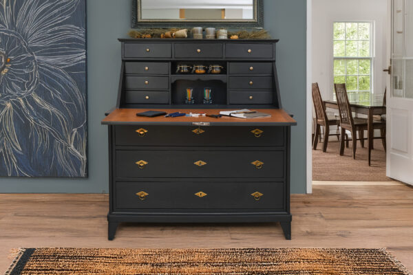 Sekretär Biedermeier Eiche Shabby Chic | 2132_1