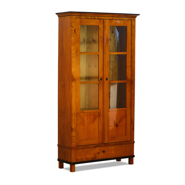 Vitrine Biedermeier Kirschbaum Schellack | 1976_2
