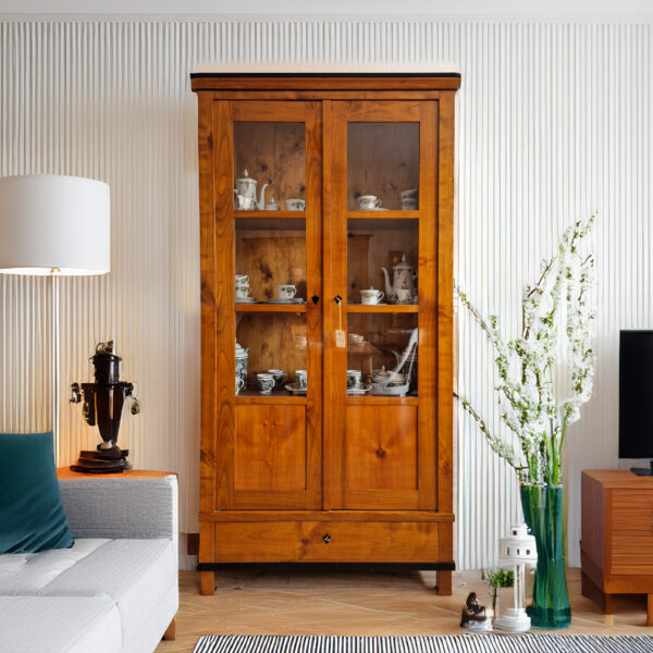Vitrine Biedermeier Kirsch mattiert | 4775_6
