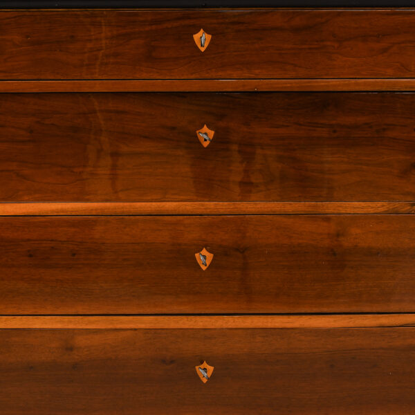 Kommode Biedermeier Nussbaum Schellack | 4591_6