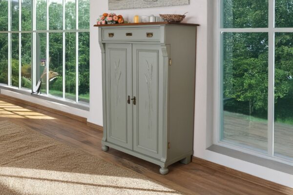 Vertiko Jugendstil Nussbaum Shabby Chic | 3241_2
