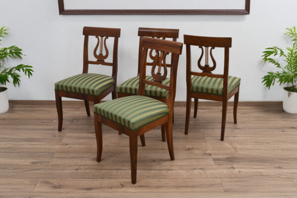 Stuhl Biedermeier Stil Nussbaum | 2854_2