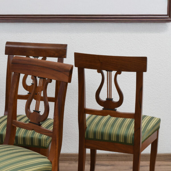 Stuhl Biedermeier Stil Nussbaum | 2854_3