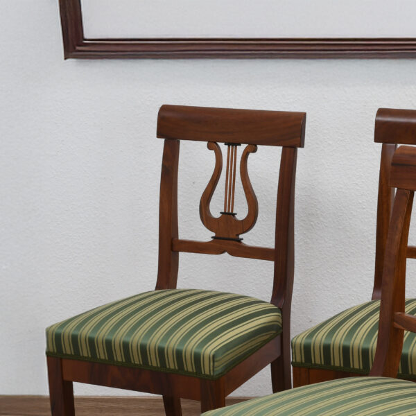 Stuhl Biedermeier Stil Nussbaum | 2854_4