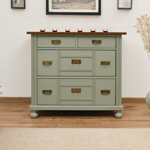 Kommode Jugendstil Kiefer Shabby Chic | 3858_1