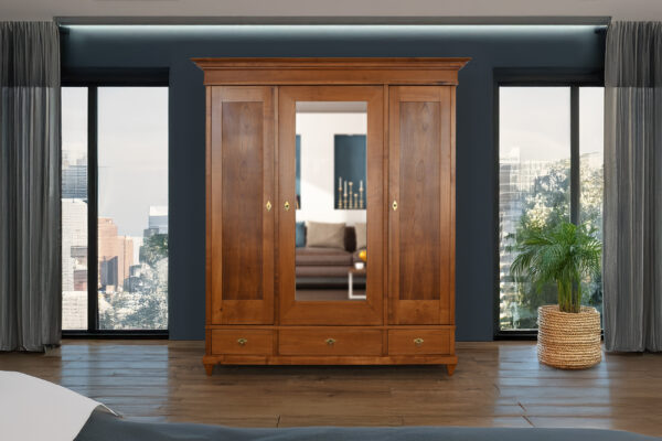 Schrank Biedermeier 2.Zeit Kirschbaum mattiert | 1113_1