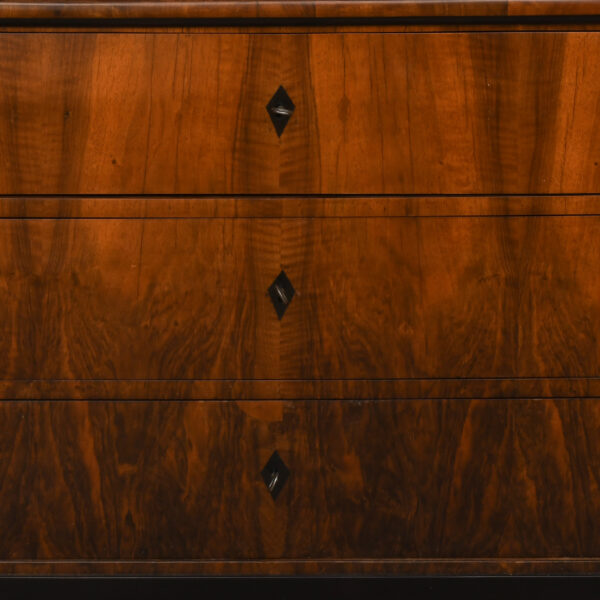 Sekretär Biedermeier Nussbaum mattiert | 4116_8