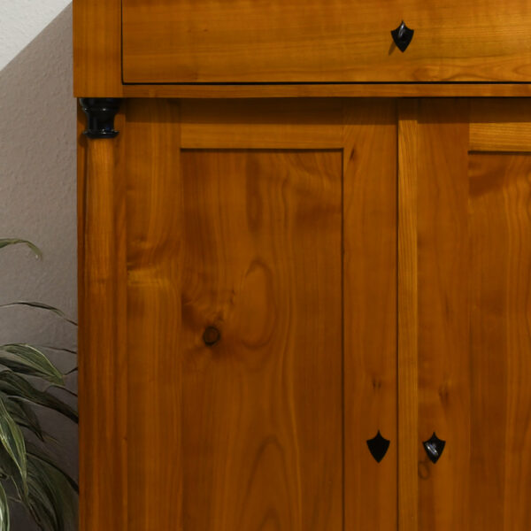 Vertiko Biedermeier Kirschbaum Schellack handpoliert | 3197_7