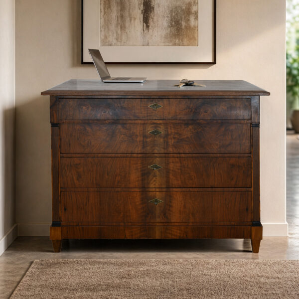 Kommode, Biedermeier, Nussbaum, mattiert | 4042_1