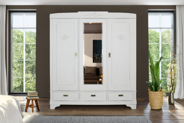 Schrank Jugendstil Eiche Shabby Chic | 2964_1