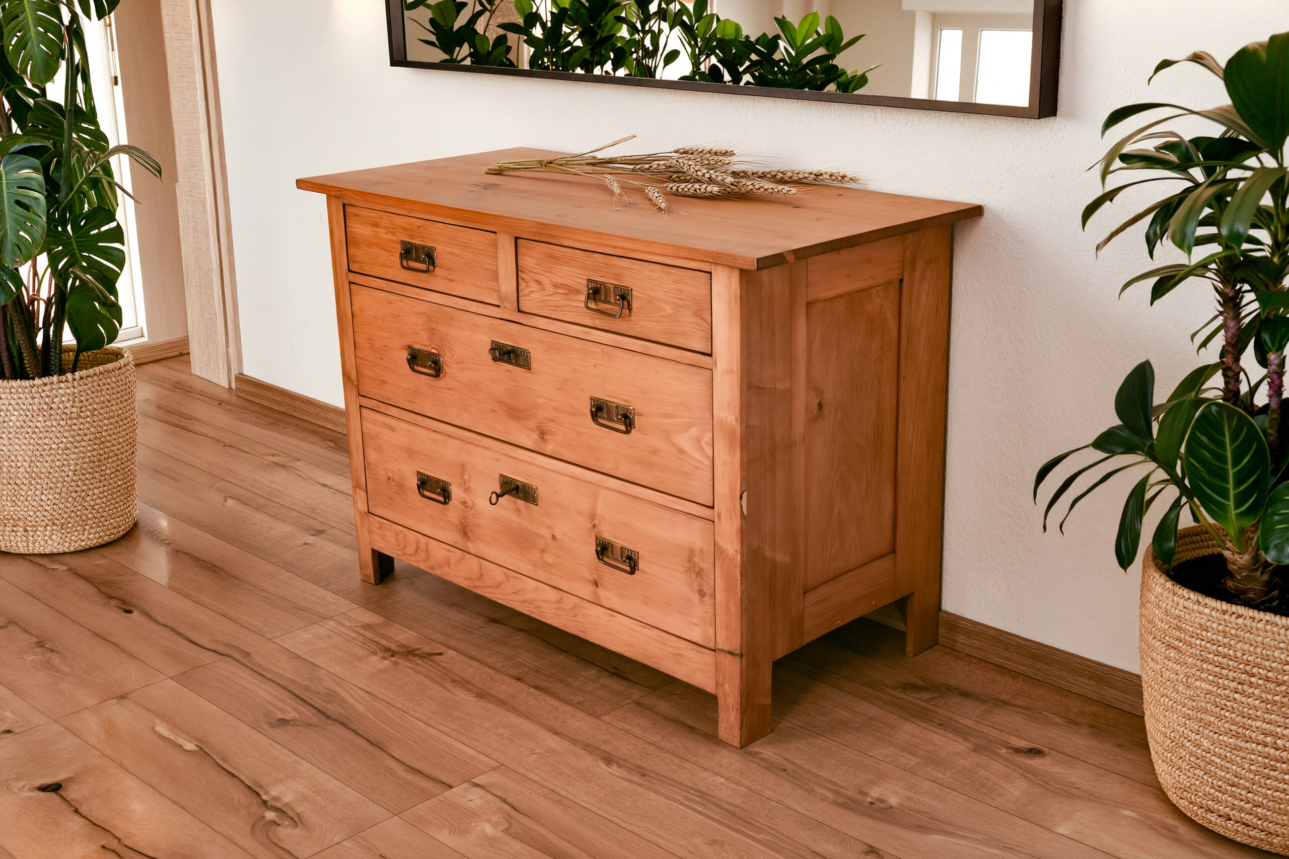 Kommode Jugendstil Fichte biologisch gewachst | 4584_2